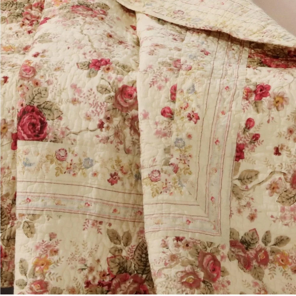 New Boho Flower Throw Blanket Bedspread Quilt - 50